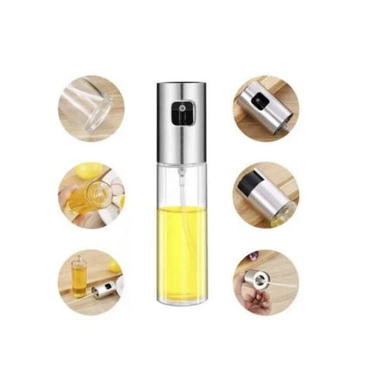 Pulverizador de Azeite e Vinagre Spray 100ml Borrifador Galheteiros de Vidro