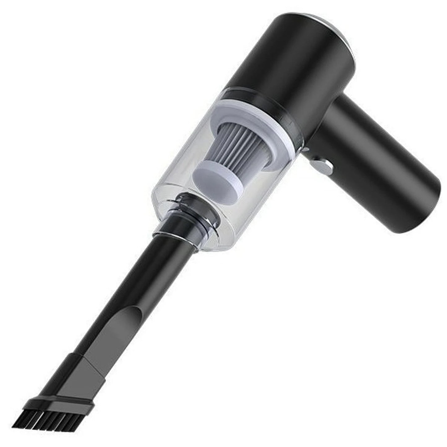 Mini Aspirador Portátil Multiuso 120W – Ideal para Limpeza de Carros, Eletrodomésticos e Guias de Janela