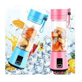 Mini Liquidificador 6 Lâminas Portátil Recarregável USB